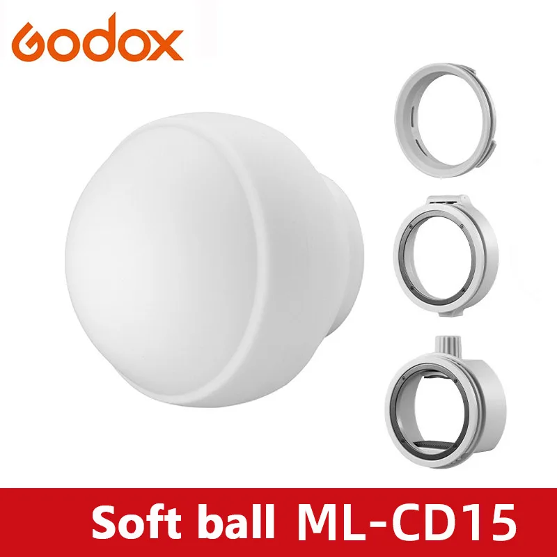 

Godox ML-CS1625/ML-CD15 Soft Flash Diffuser Dome Collapsible for Photography Light Flash Photography Fill light Accessories