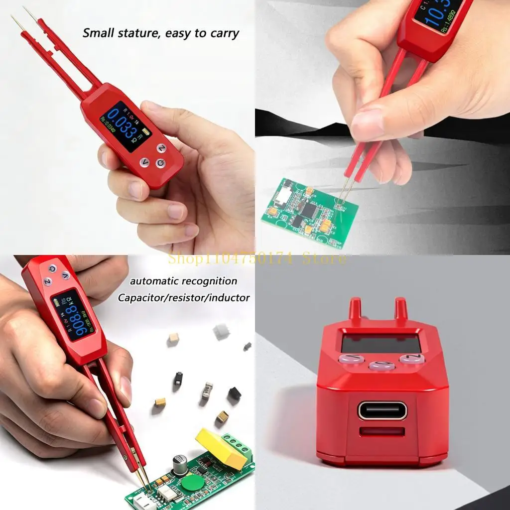 Handheld Multimeter for Component Analysis Offering Automatic Detection and Frequency Selection top sale