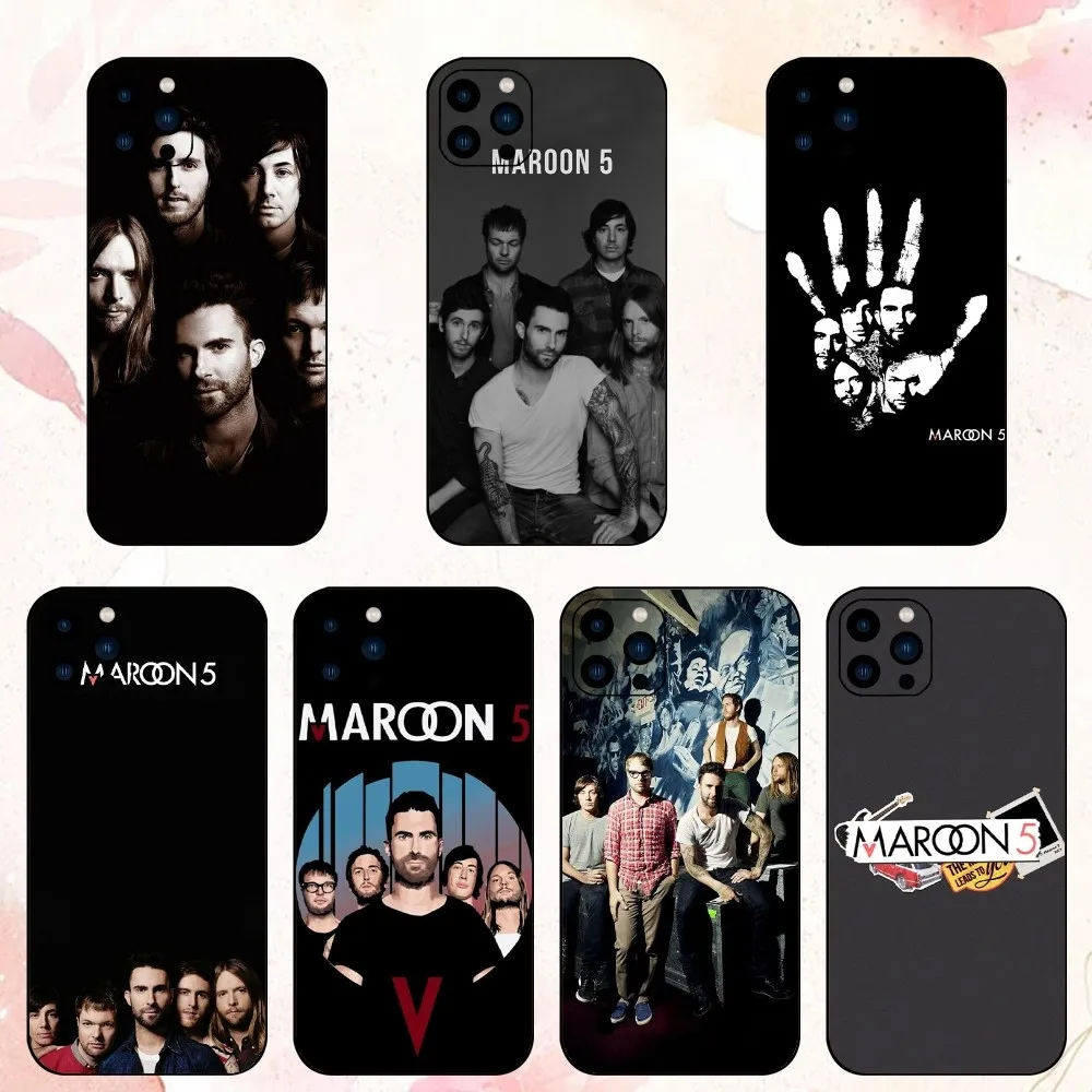 Maroon 5 Phone Case For iPhone 15 14 13 12 Mini 11 Pro Max X XR XS 8 SE Plus Shell