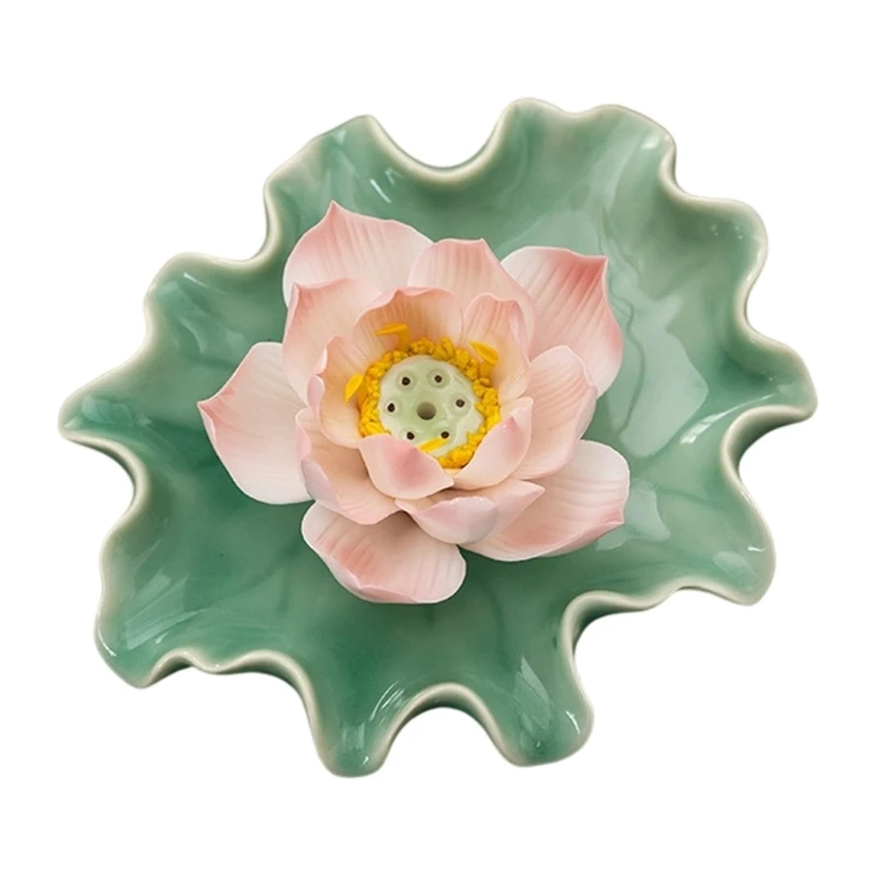 Flower-Form Support Above Ashes Catcher with Center Openings JOMD