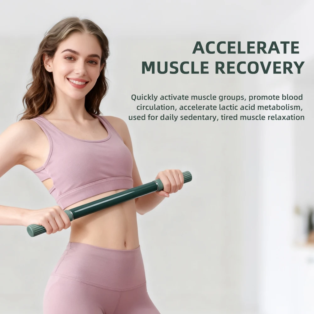 Yoga Fascia Stick Ergonomic Muscle Massage Roller for Body Stretching Anti Cellulite Myofascial Release Tool for Leg Neck Calves view 3