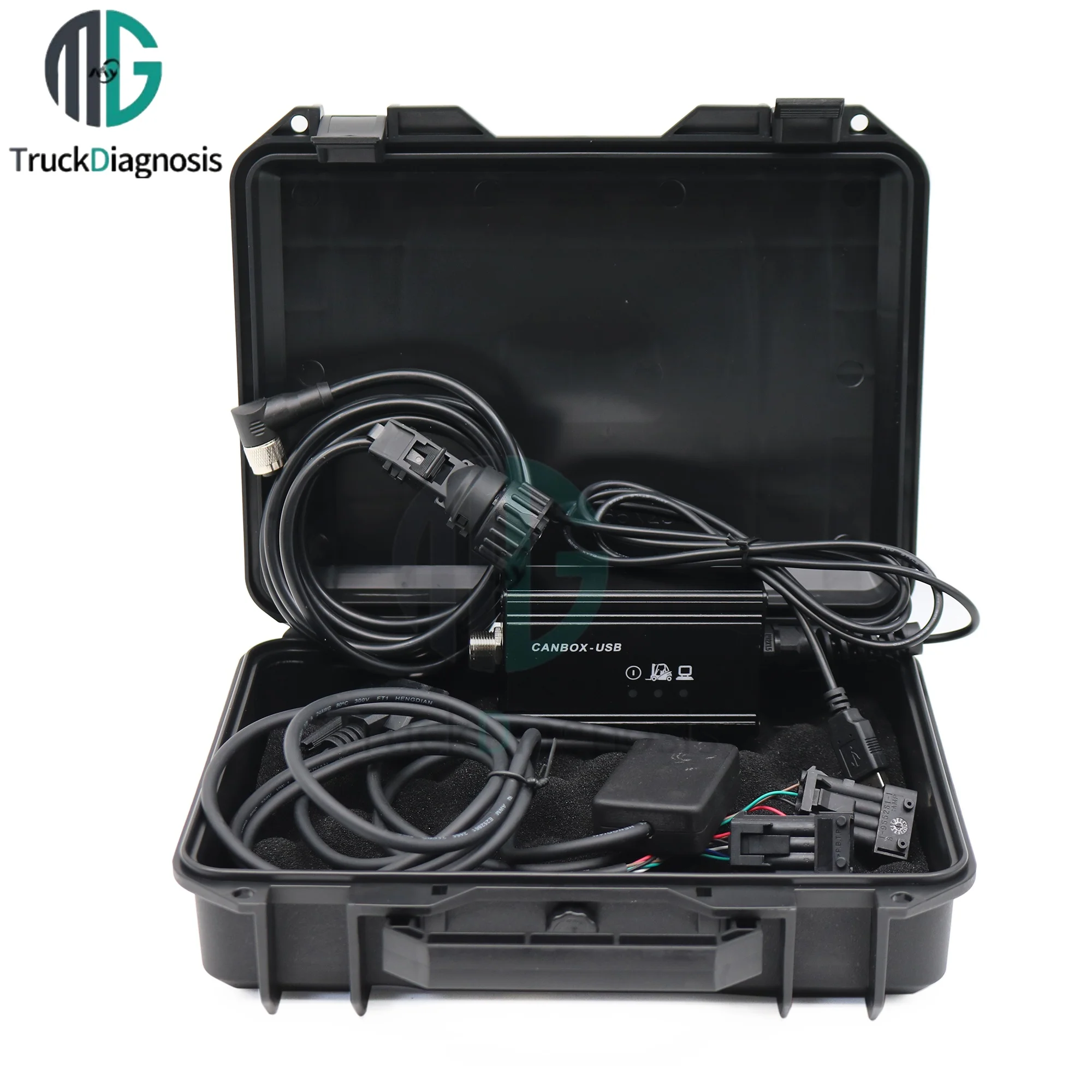 For Linde Forklift Canbox USB Diagnostic Tool Pathfinder Software Doctor Diagnosis Scanner Truck Linde LSG Software