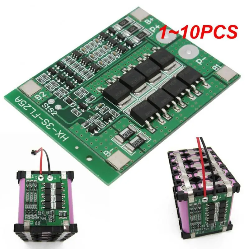 1~10PCS 3S 12V 25A 18650 Lithium Battery Charge Protection Board 18650 Battery Balancer Equalizer Cell for Electric Tools