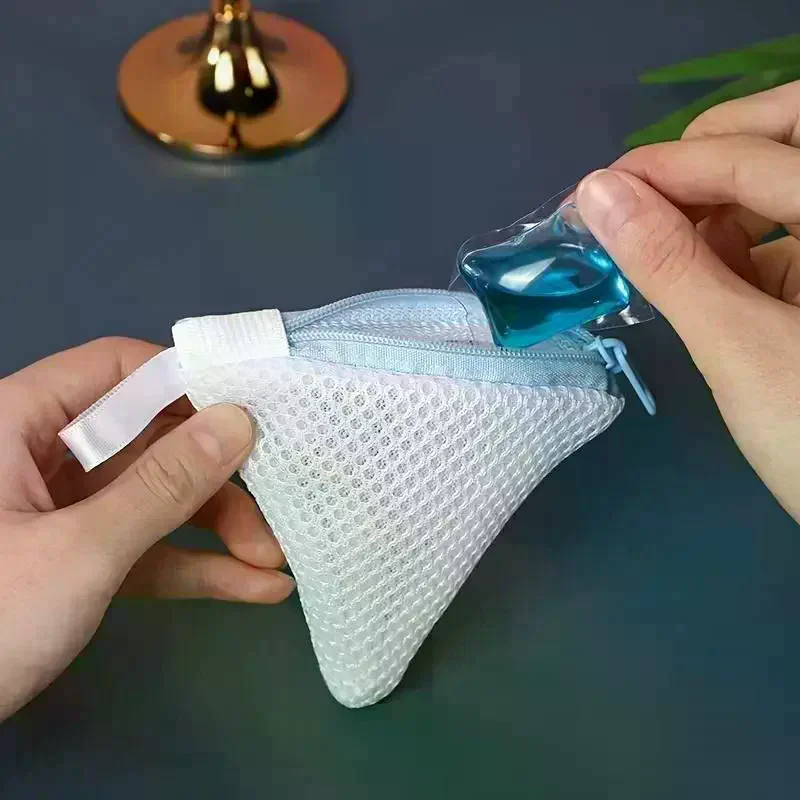 Multi-functional Laundry Bag Small Item & Laundry Detergent Pods Storage Bags With Zipper Closure Laundry Bag Mini