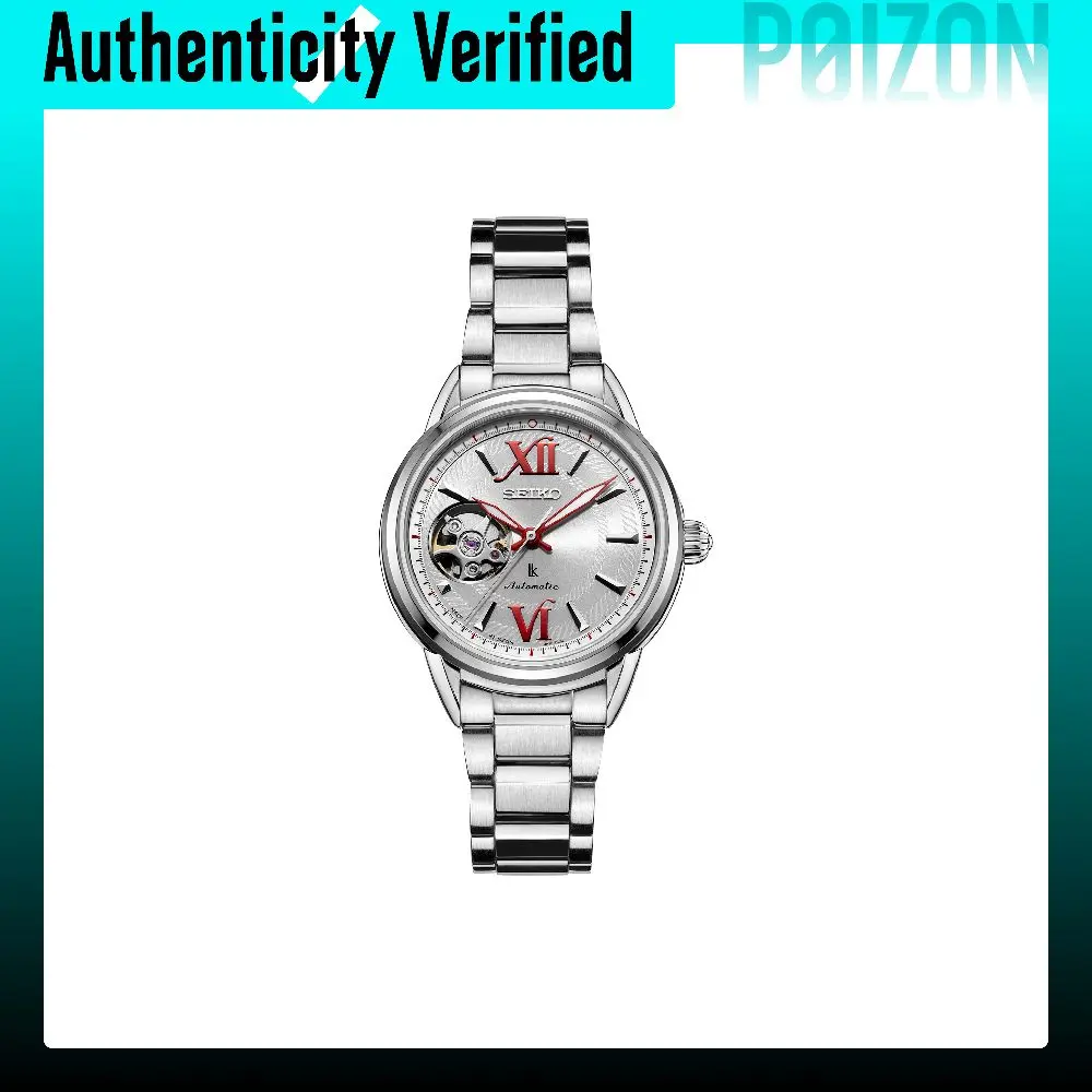 SEIKO Mechanical Movement Stainless Steel Strap Watch Women's Watch Silver Dial SSA797J1