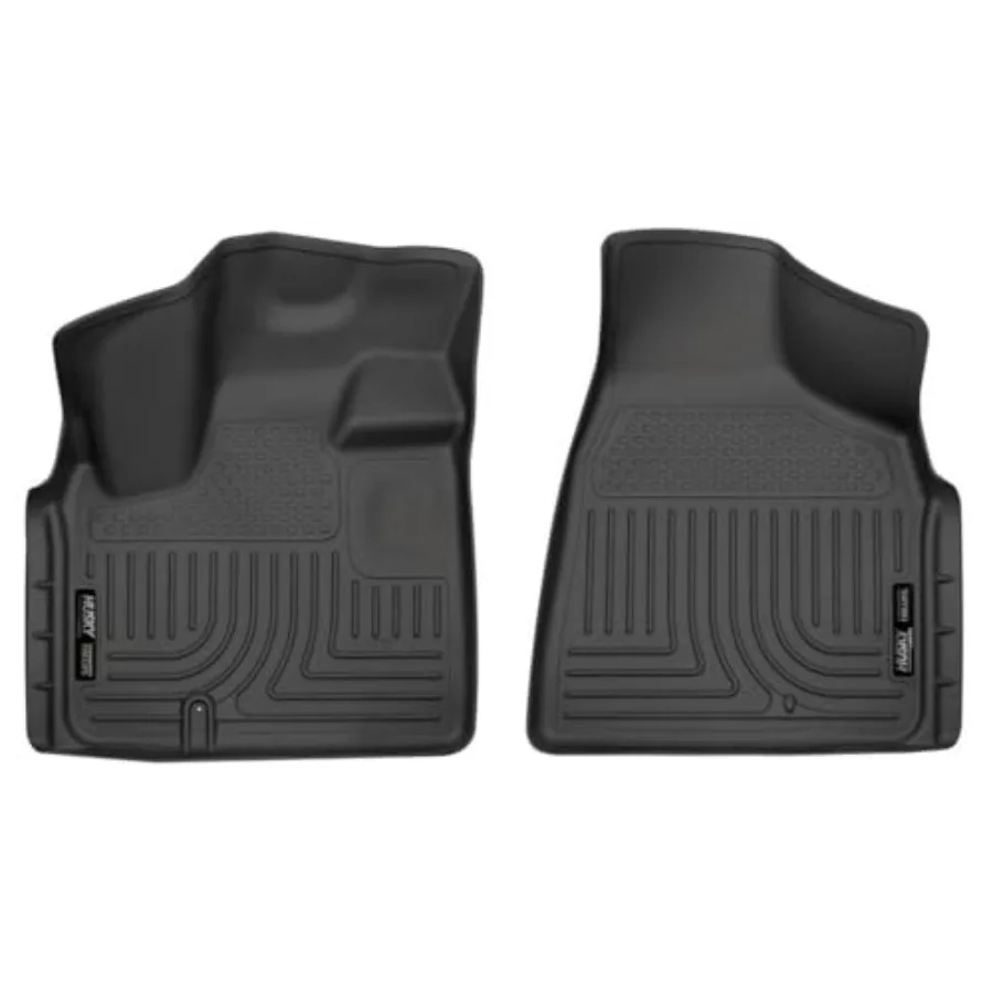 

Weatherbeater Floor Mats for 2008-2016 Chrysler Town Country and 2008-2020 Dodge Grand Caravan with Stow Swivel-N-Go Front Row