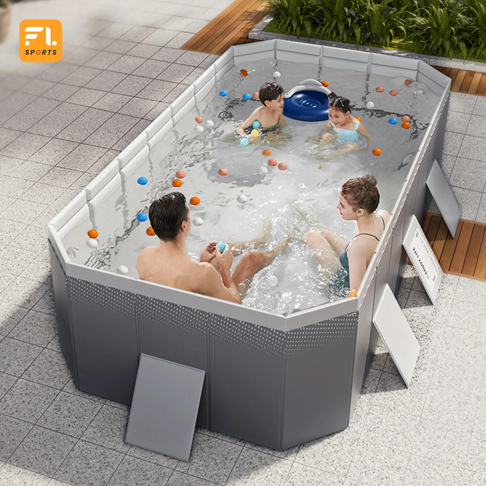 Hot Selling Swimming Pool, Large Adult Outdoor Bracket Swimming Pool For Families