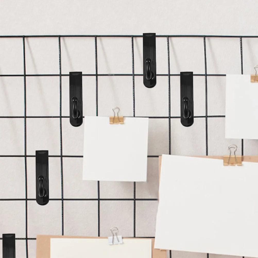 10 قطعة ABS Pegboard فائدة السنانير الضرر قوي مرتب المنظم للمطابخ الحمامات غرف نوم عرض خطاطيف تعليق