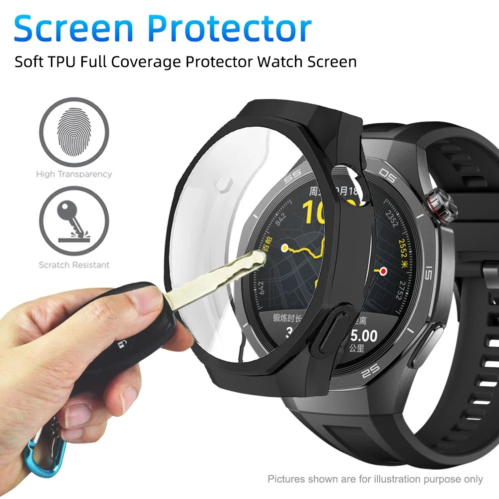 Case+Titanium Strap For Huawei Watch GT6/GT5 Pro 46mm Full Cover Shell Quickfit Bracelet For Huawei Watch GT6/GT5 Pro 46mm Belt