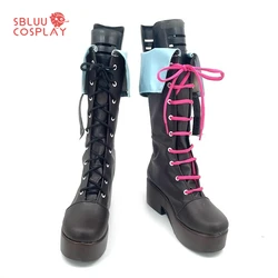 SBluuCosplay Game LOL Arcane Jinx Cosplay Shoes Custom Made Boots