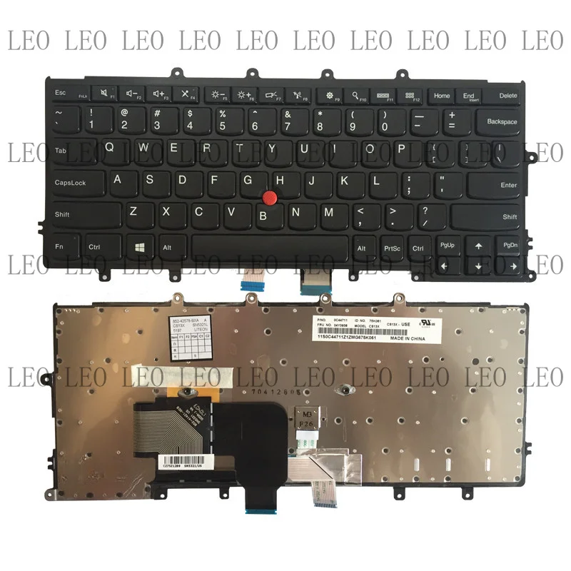 MY NEW For Lenovo IBM ThinkPad X230S X240 X240S X250 X260 X270 US Keyboard 04Y0938