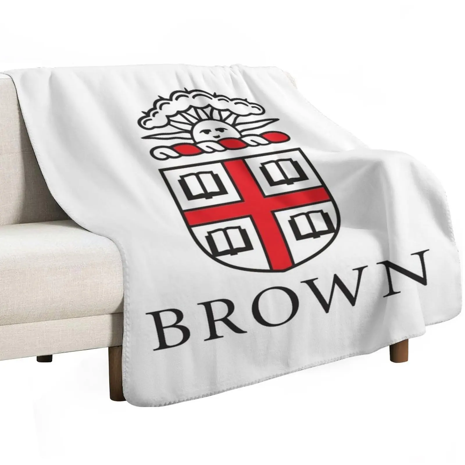 brown university Throw Blanket Soft Cute Luxury Throw For Sofa Thin Moving Bed covers Blankets