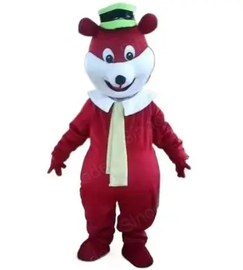 

Костюм талисмана медведя Йоги на Хэллоуин, Рождественское платье, реквизит для всего тела, наряды, реквизит для косплея, аксессуары для вечеринок