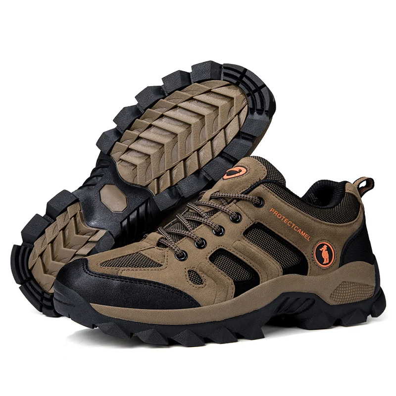 Zapatos de senderismo para deportes al aire libre, calzado de marca al aire libre para senderismo camel, talla 39-44, novedad de 2024