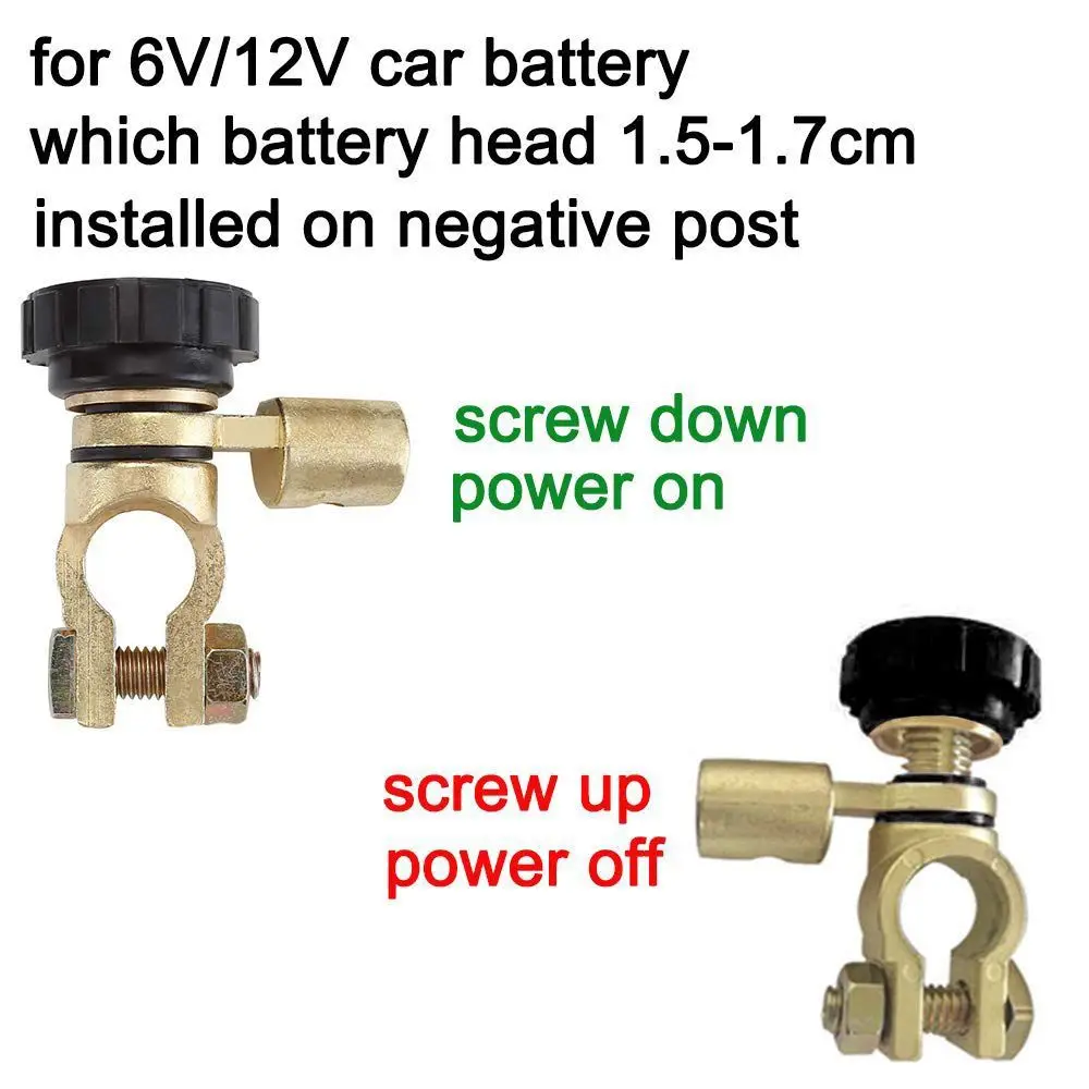 Bescherming Quick Cut-off Batterij Terminal Link Switch Disconnect Isolator Switch Batterij Disconnector Auto Batterij Switch