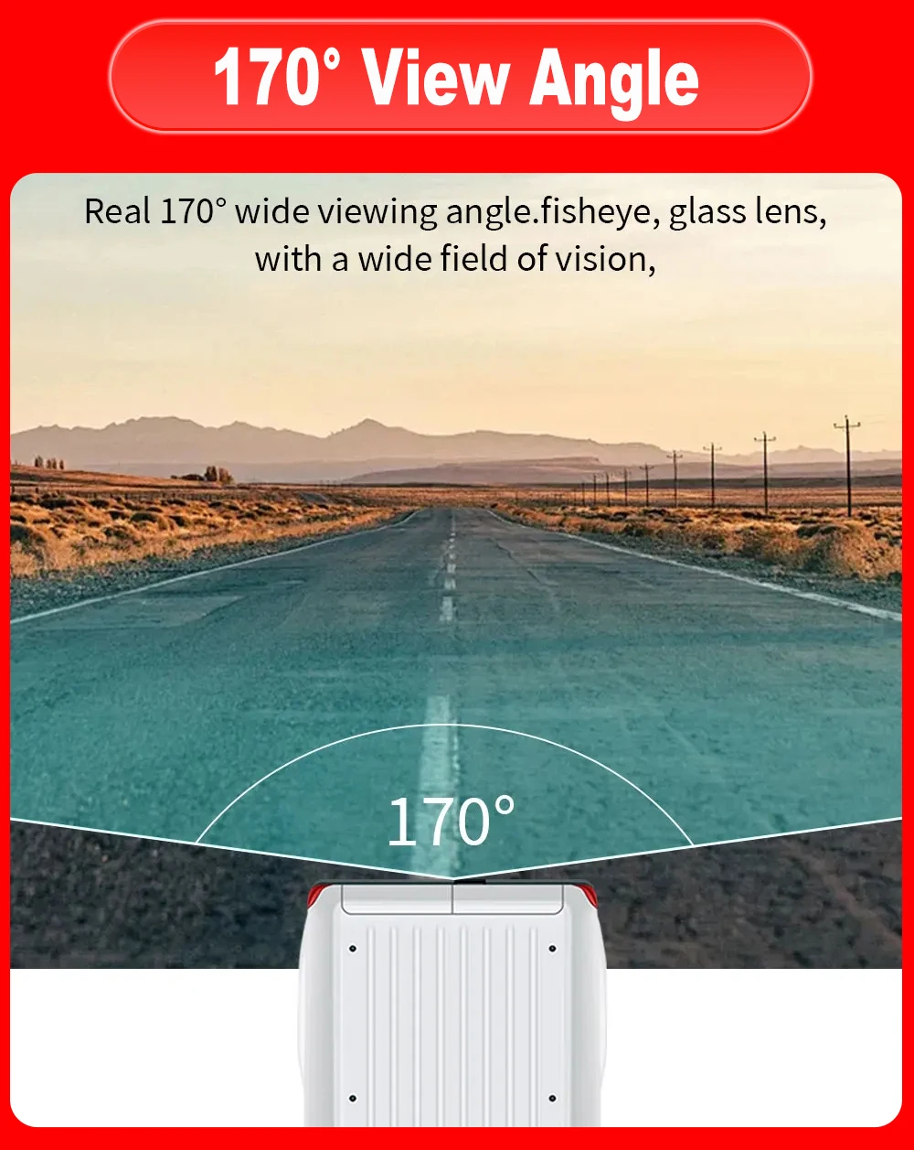 170 ° 1080P für Renault Trafic Opel Combo Primastar X83 Vauxhall Auto-Rückfahrkamera AHD CVBS Rückfahrkamera mit Nachtsicht und Bremslicht-Monitor – Detail 10