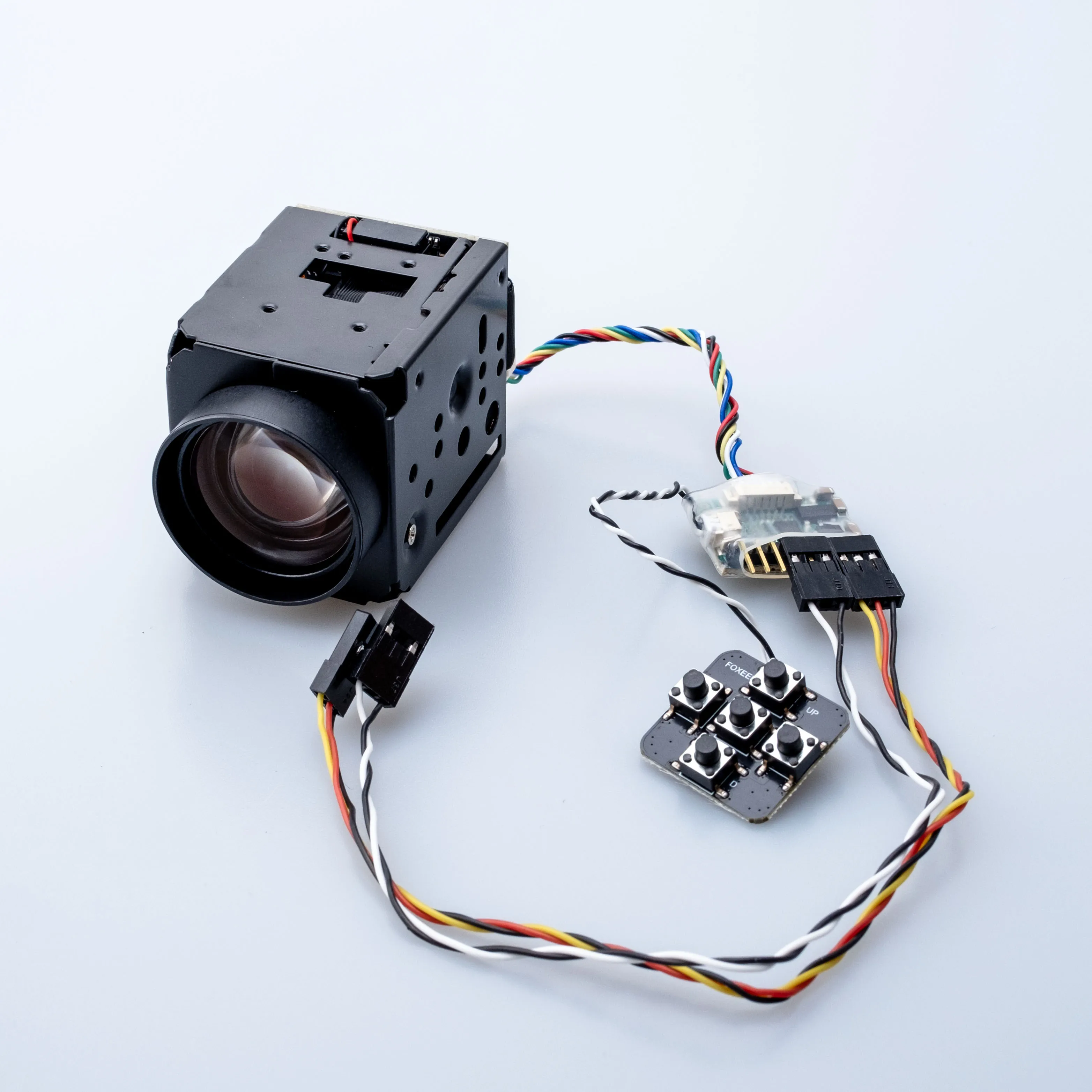 Foxeer 10x Zoom 700TVL CMOS Camera PWM Controll AHD/CVI/CVBS Effio DSP WDR function For RC Multirotor Airplane Fixed-Wing DIY