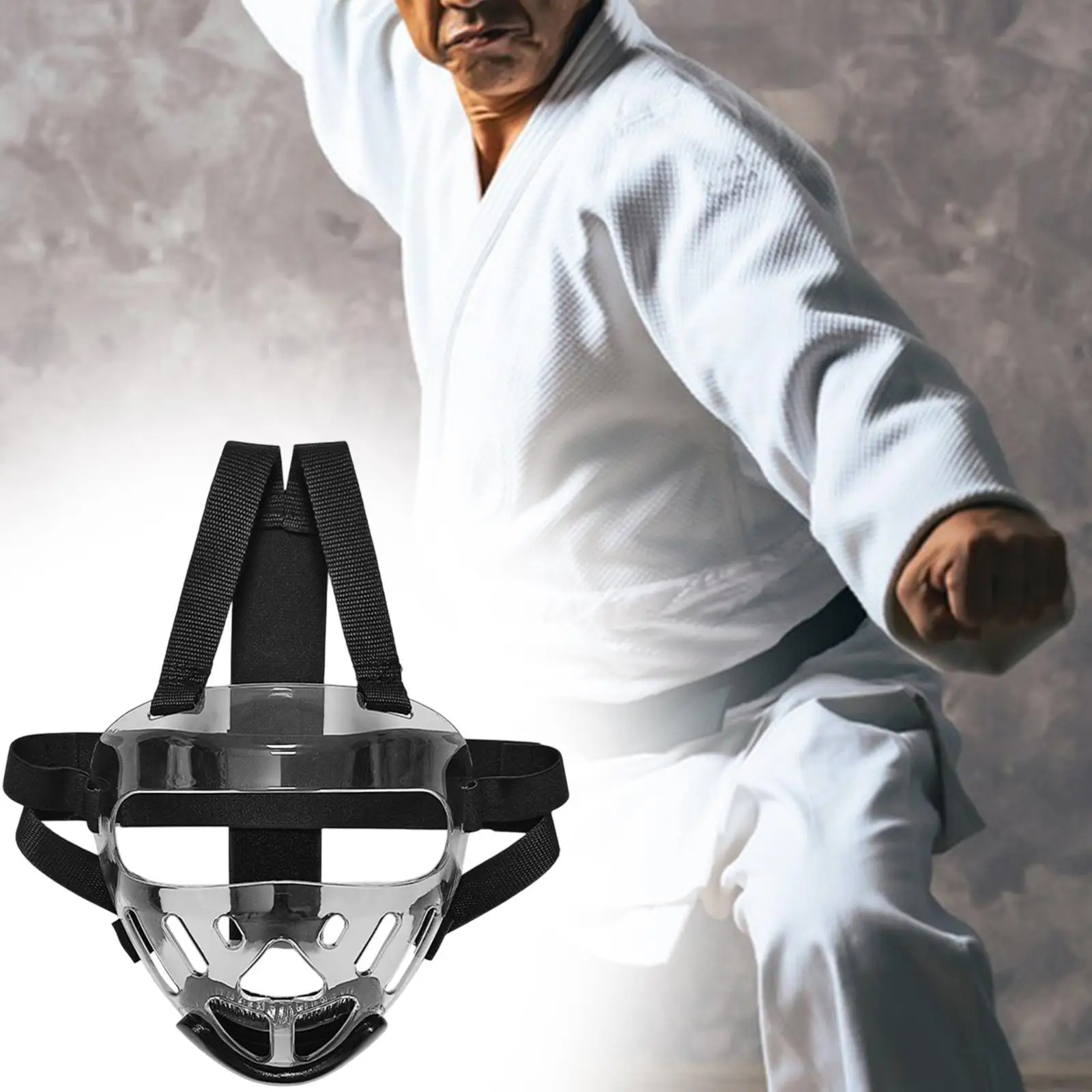 Taekwondo Mask Taekwondo Face Shield Face Guard for Kids Adults Face Grill