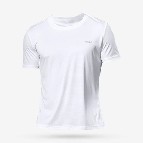 YOUONGWEAR Мужские Быстросохнущие Футболки для бега из полиэстера