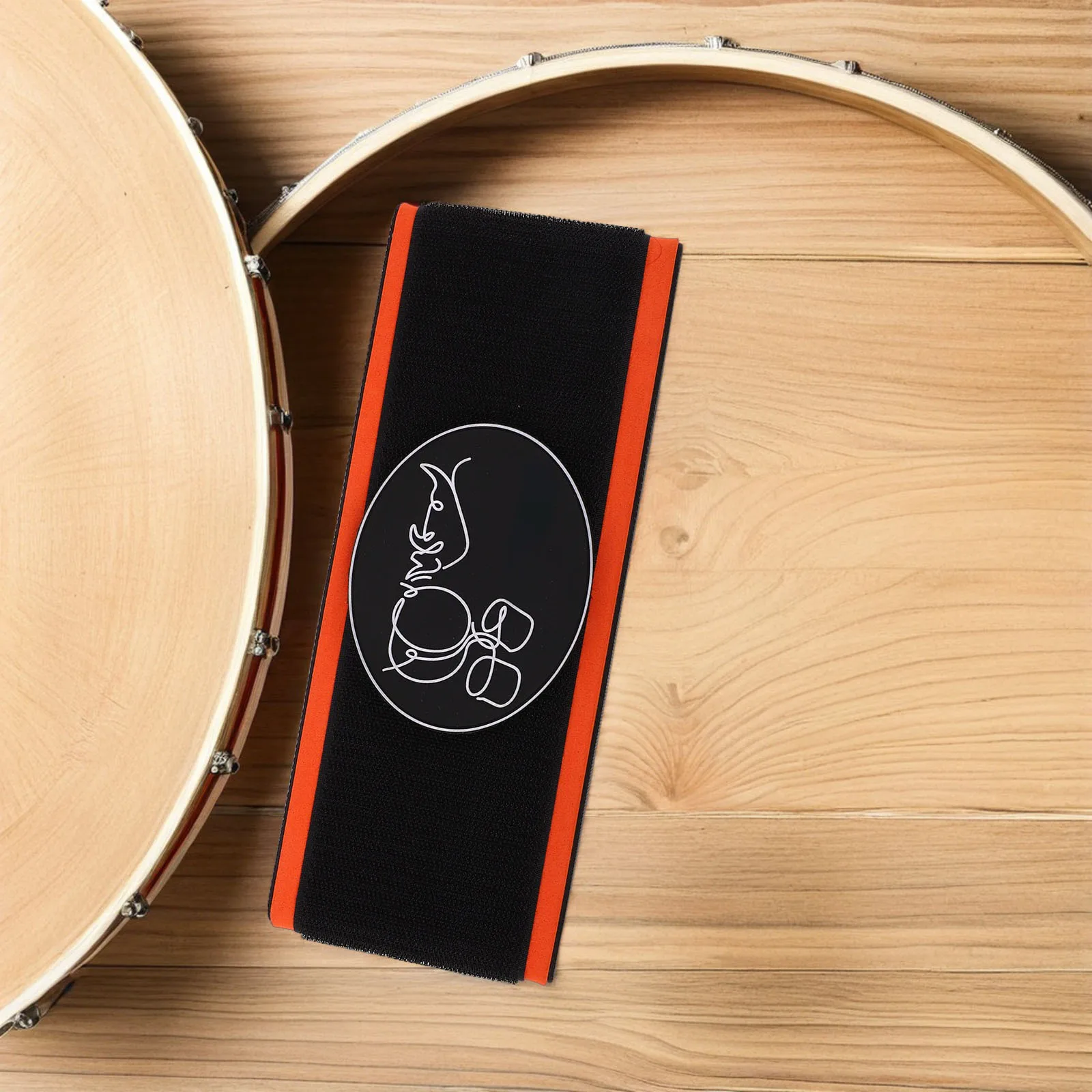 

Kick Drum Creep Stopper Non Slip Pad Anti Vibration Dampening Mat Bass Drum Anchor Performance Accessory