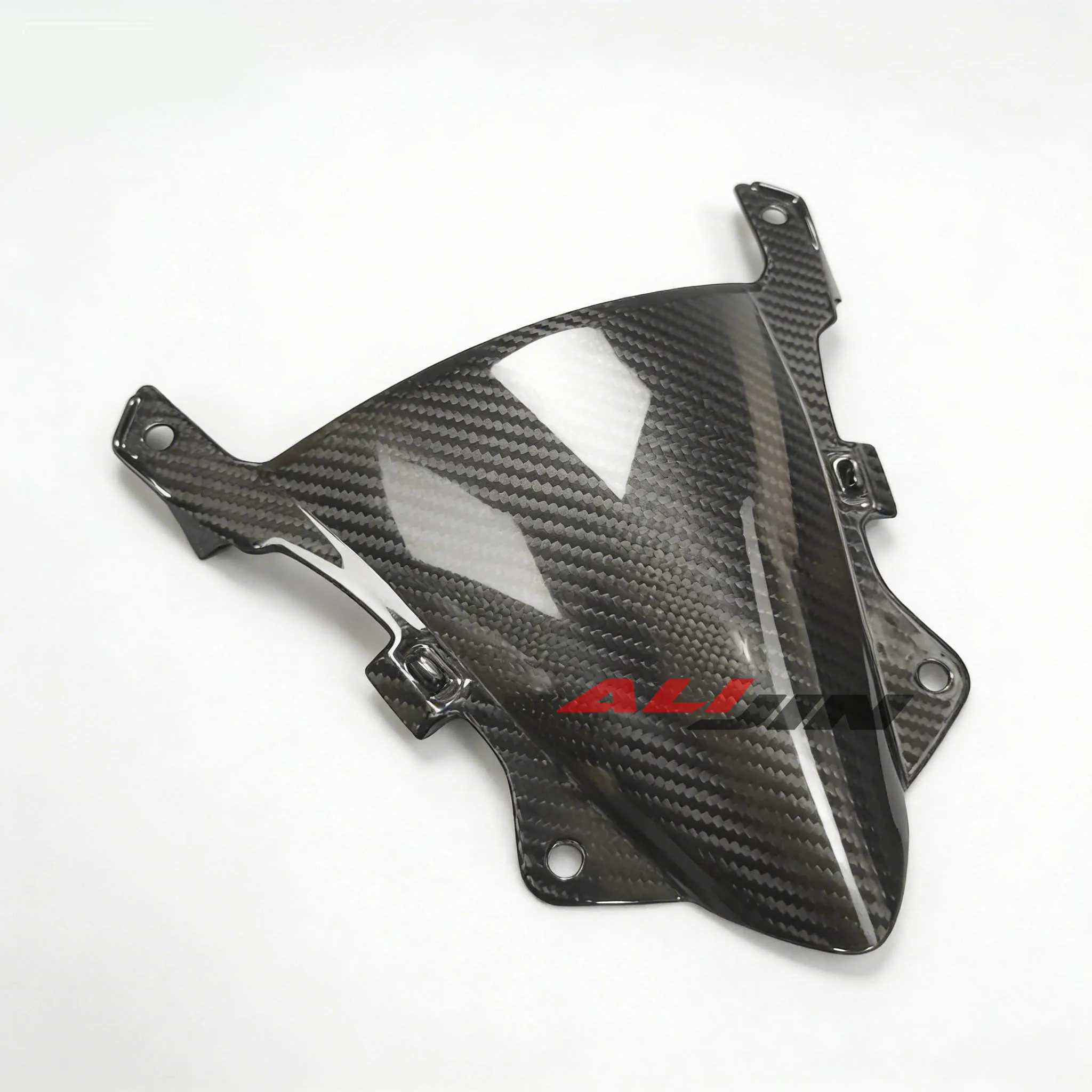 

Real Carbon Fiber For Kawasaki NINJA ZX4R ZX4RR Motorcycle Wind Shield Baffle Wind Deflectors Windscreen Holder Cover Guard