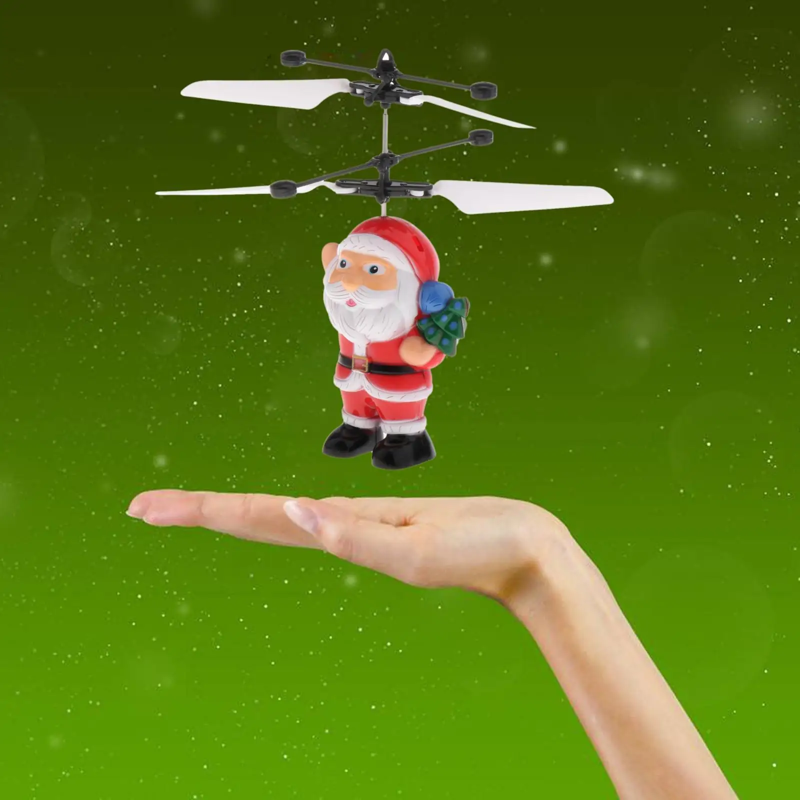 2x Hand Flying UFO Mini Induction RC Airplane Flying Toy Kids Helicopter - view 2