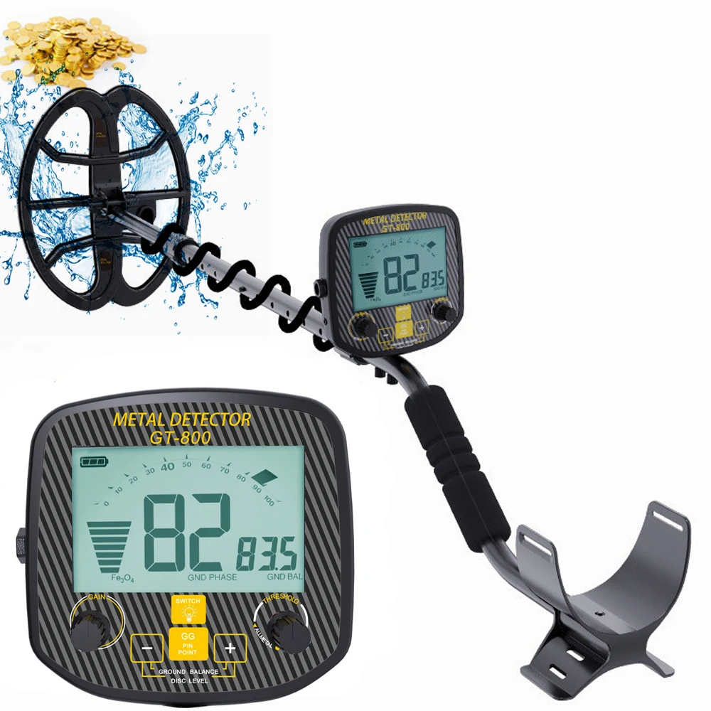 Professional Underground Metal Detector GT 800 Gold DiggerTreasure Hunter High Frequency Pinpoint Detecting TX850 GX850 Upgrade