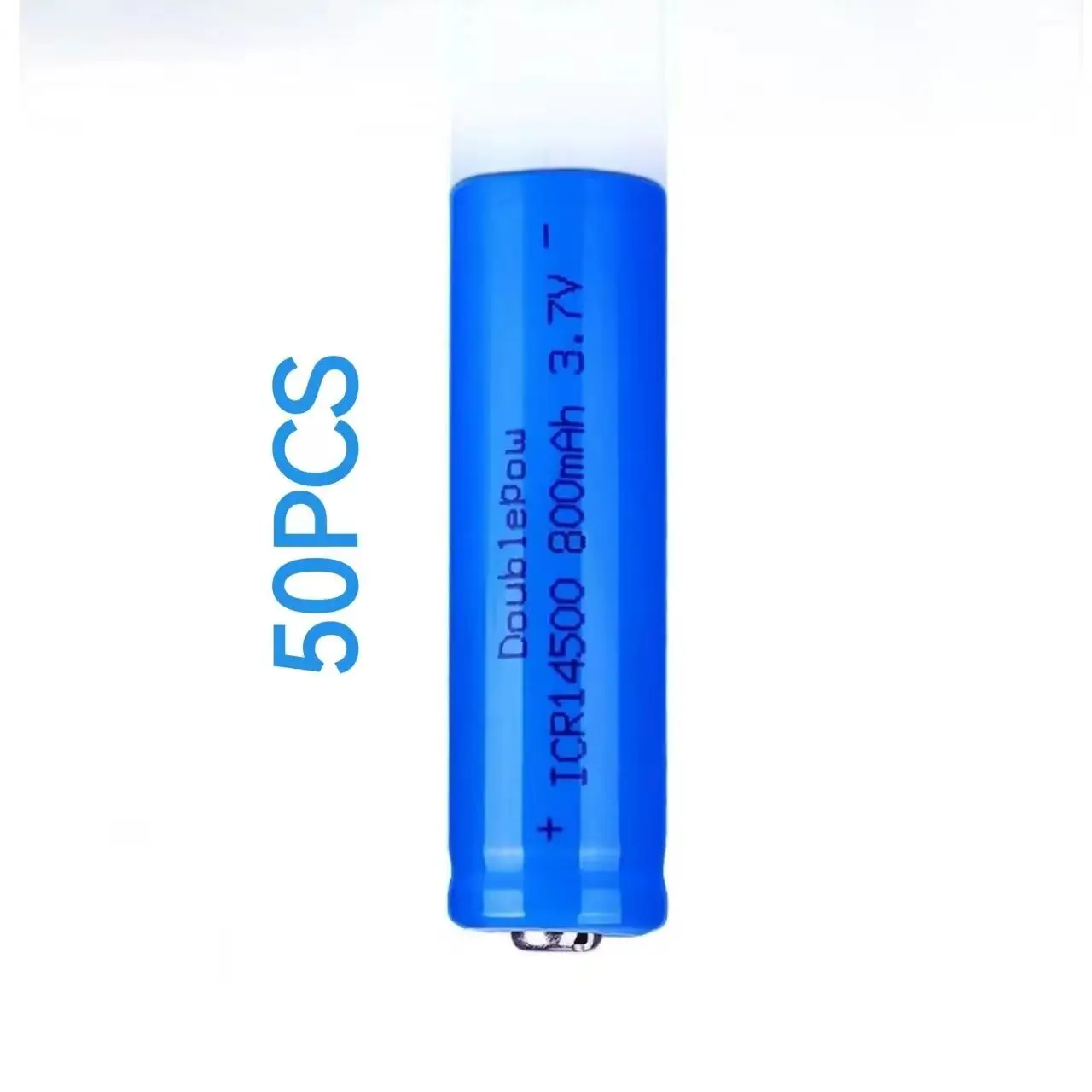 14500 بطارية قابلة للشحن 3.7 فولت 800 مللي أمبير AA بطارية ليثيوم أيون قابلة للشحن مناسبة للأدوات الكهربائية