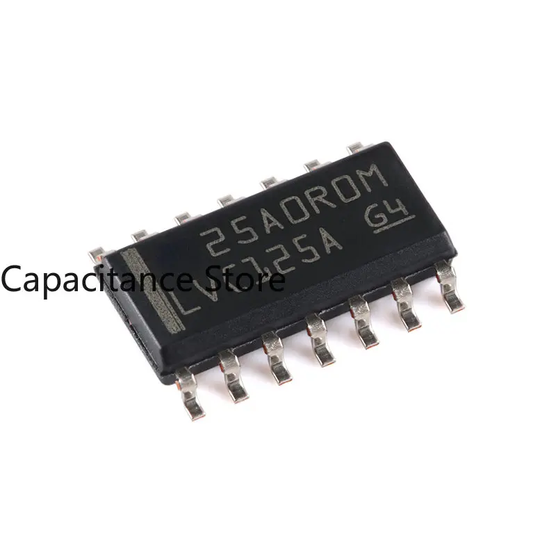 10PCS Original Genuine SN74LVC125ADR SOIC-14 Quad Bus Buffer Gate Chip
