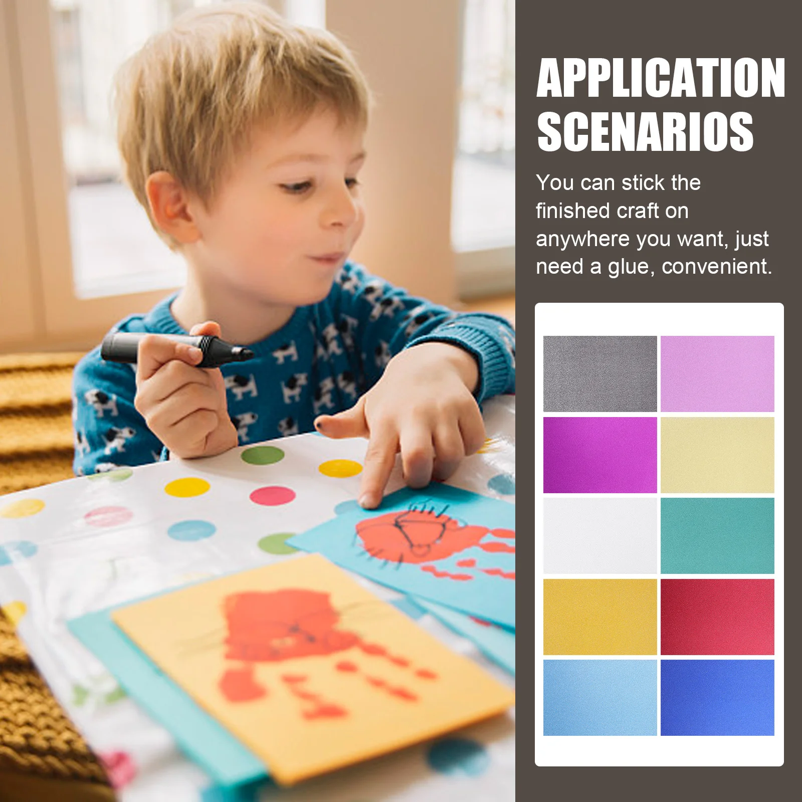 กระดาษการ์ดกลิตเตอร์ 40 แผ่น กระดาษแข็งคุณภาพพรีเมียม ตัดง่าย ออกแบบง่าย สำหรับงานประดิษฐ์ ของขวัญ งานฝีมือ กระดาษการ์ดกลิตเตอร์