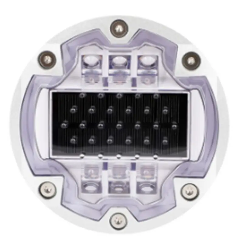 auau-solar-road-stud-avec-6-vis-encastre-au-sol-yeux-de-chat-led