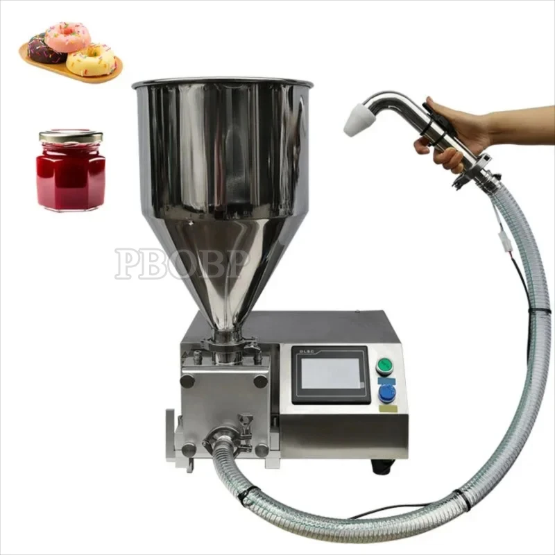 Semi Automatic Bread Jelly Filler Puff Jam Inject Cake Donut Fill Injector Chocolate Machine Cream Depositor