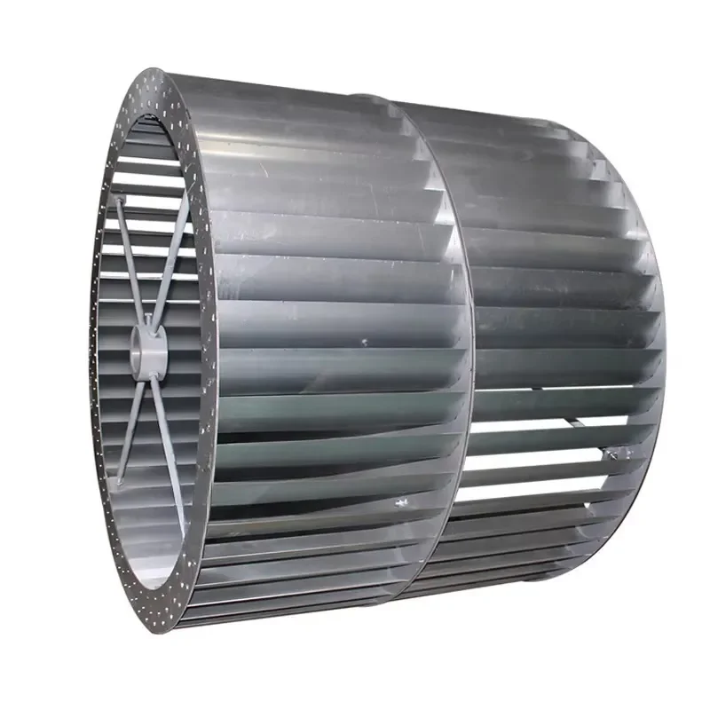 Double Inlet Replacement Forward Curved Centrifugal Fan Impeller Blower Wheel