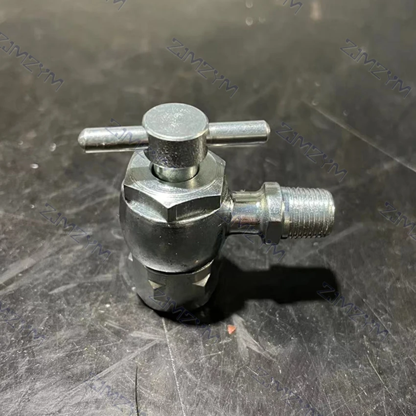 RX-1/8NPT RX-7/16-20UNF strumento di ricarica dell'azoto idraulico accumulatore idraulico valvola di ricarica Kit di montaggio di misurazione 40mpa 15/20mm