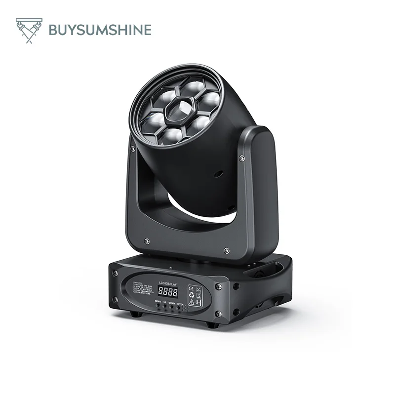 buysumshine beam spot padrao gobo led rgbw prismas strobe moving head iluminacao de palco festa casamento 150w novo 01