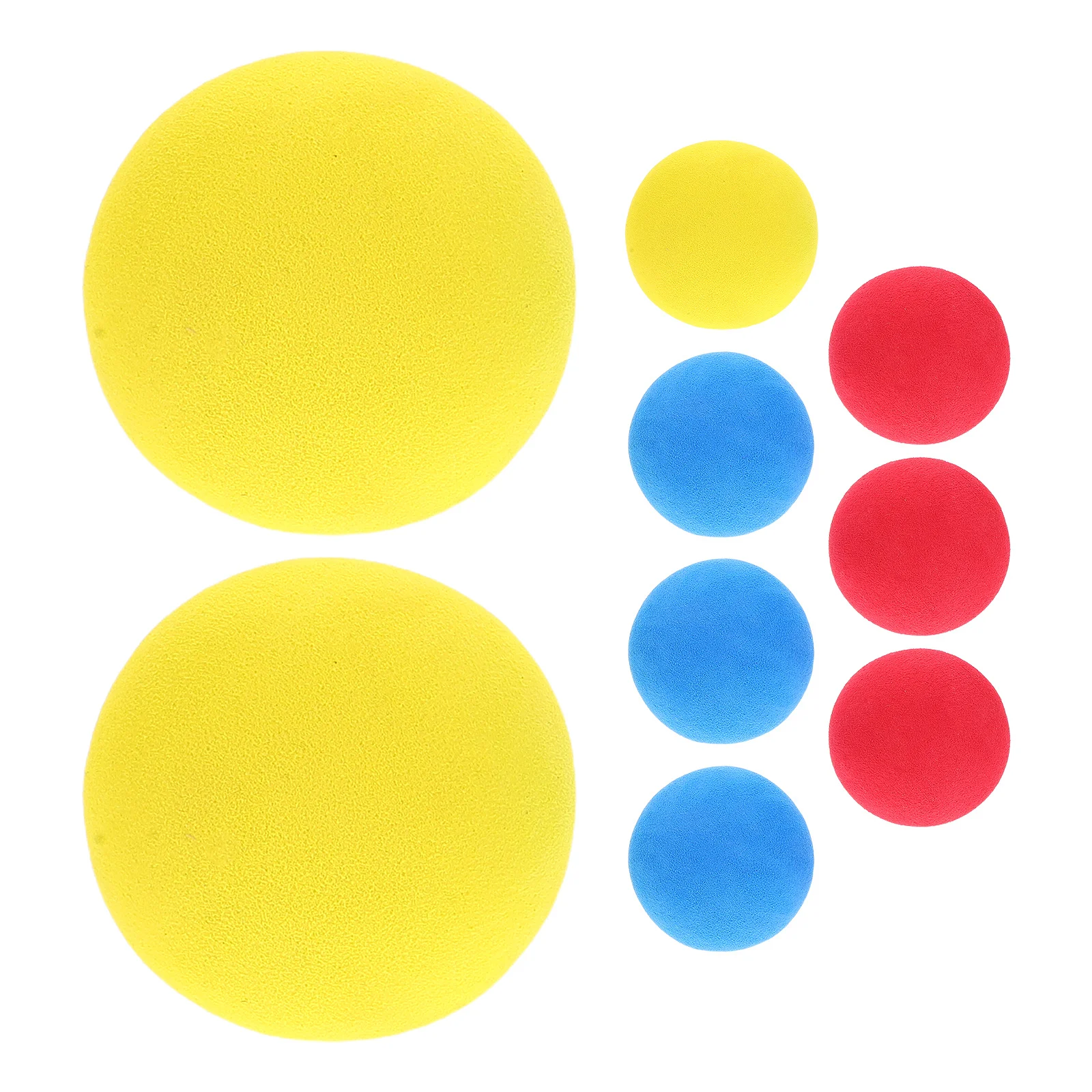 

9Pcs Sponge Practice Baseballs Soft Eva Balls Kids Training Set Indoor Outdoor Lightweight Softball Sports Balls for Hand Eye