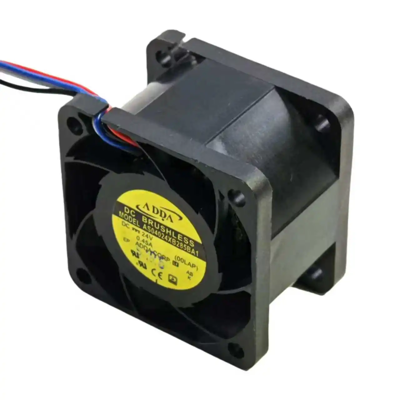 New for ADDA AS04024XB285BA1 DC 24V 40x40x28mm 4-Wire Ball Bearing High-Speed Cooling Fan 25000RPM 30CFM 4028