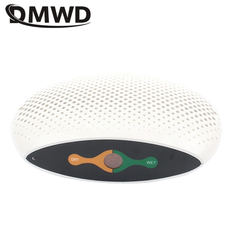 مزيل رطوبة كهربائي صغير لتنقية الهواء إعادة تدوير ماصة للرطوبة مجفف هواء عملي لخزانة الملابس 250 مللي