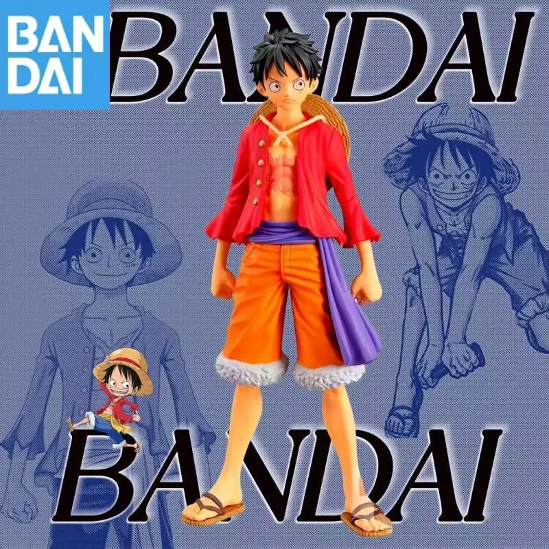 

Bandai Original Banpresto One Piece The Grandline Series Monkey D. Luffy DXF Vol.24 PVC Anime Figure Action Model Toy Gift