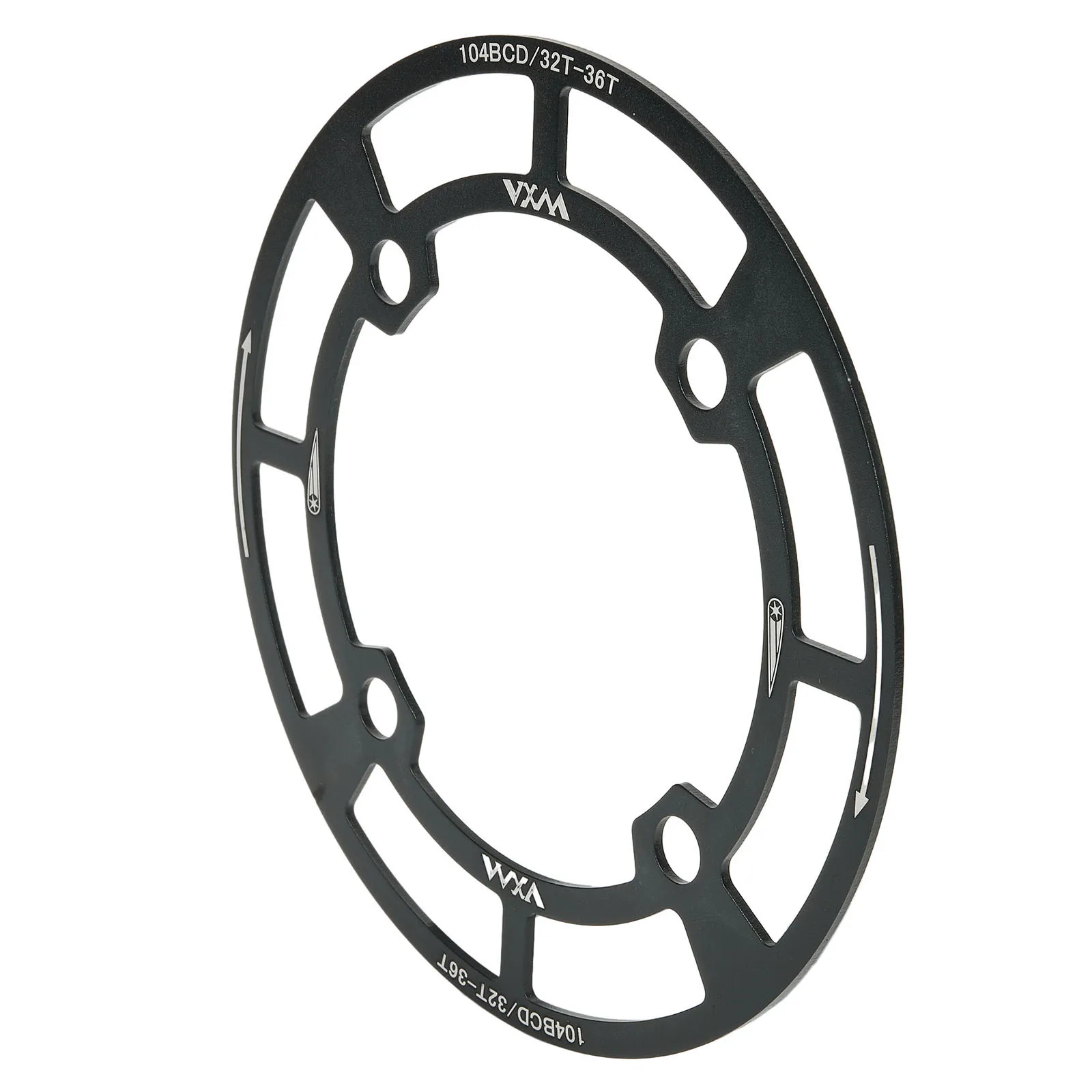 Cycling Tool Chainring Cover Sandblasting Black Net Weight 35/45g 32-34-36T 38-40-42T Aluminum Alloy Brand New