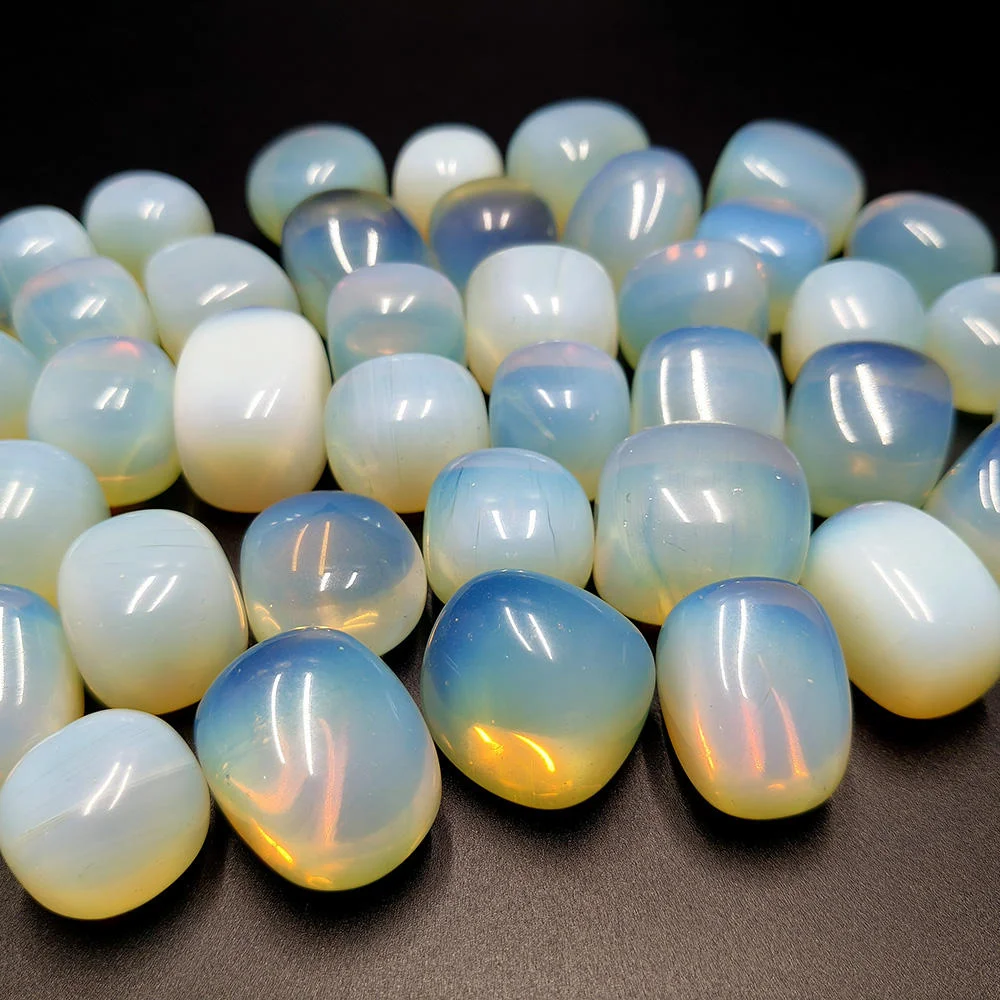 High Quality Opalite Tumbled Stone Natural Crystal Healing Stones Spiritual Products Semi Precious Stone