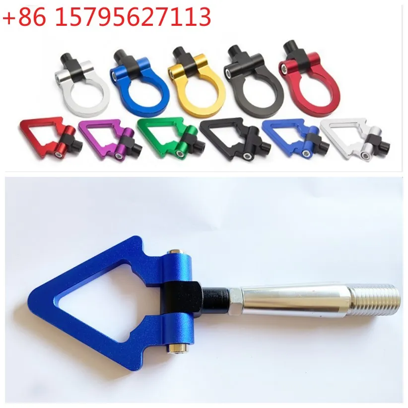 Car Modified Aluminum Alloy Modified Front Bar Tow Hook for Mitsubishi Winged God