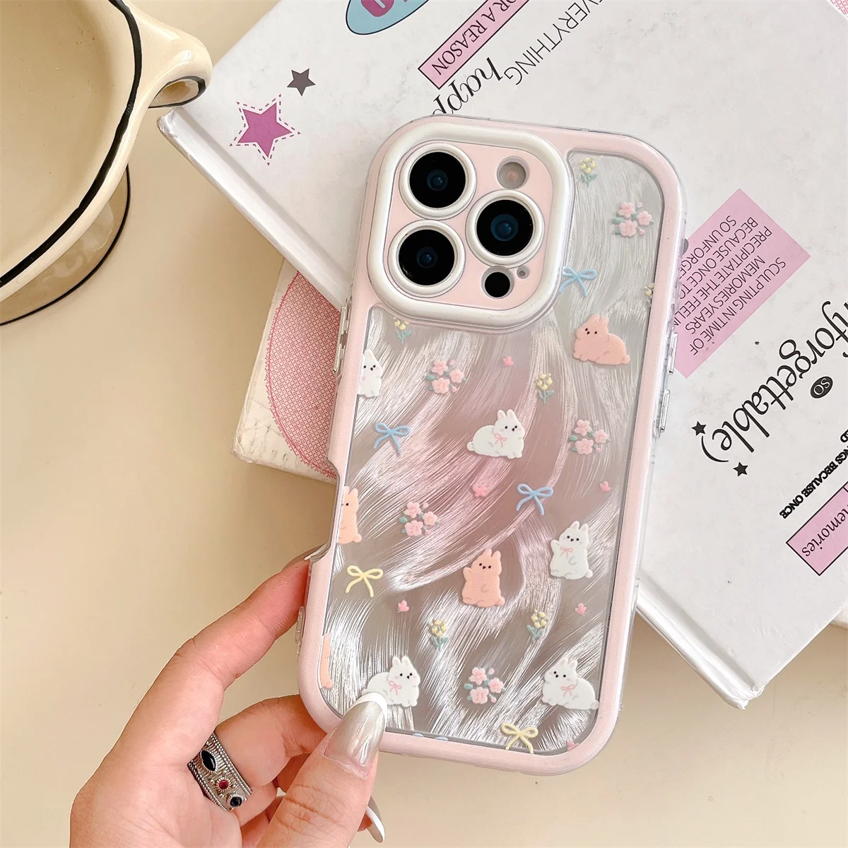 جديد HelloKitty لهاتف iPhone 16 15 14 13 Pro Max - حافظة هاتف كورية لطيفة فاخرة أنيقة مضادة للصدمات، صندوق غطاء جميل مضاد للسقوط