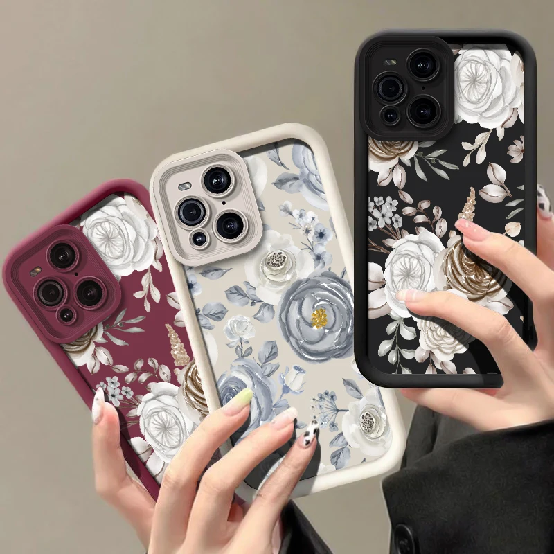 حافظة لهاتف موتورولا موتو G56 G86 E14 E13 G05 G85 Edge 50 60 Funsion 40 Neo E40 E32 غطاء ناعم من البولي يوريثان الحراري