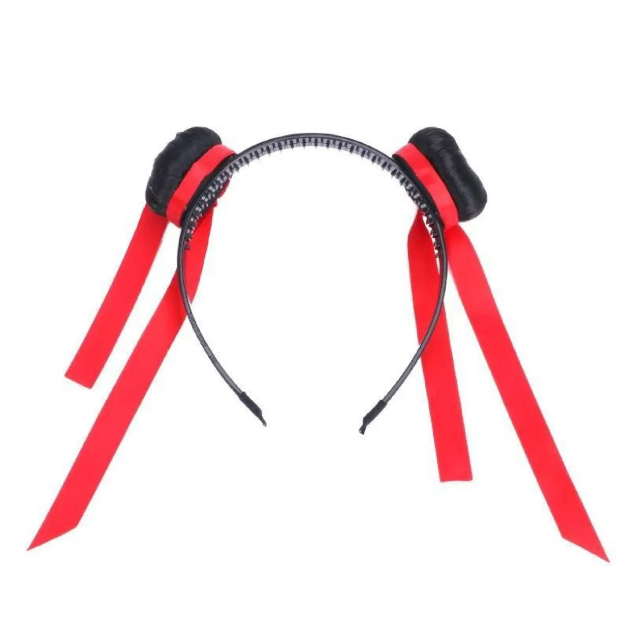 Film Ne Zha 2 peruka do cosplay dla dziecka opaska na głowę Anime NeZha opaska do włosów akcesoria kostiumowe na Halloween