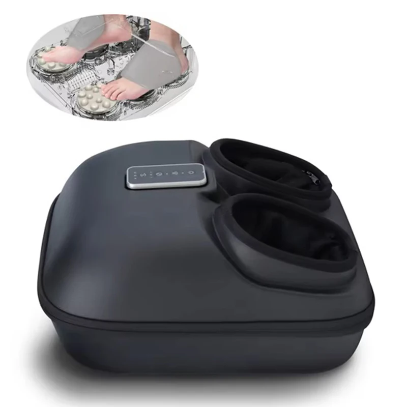 Electric Foot Massage Machine Heating Therapy Shiatsu Deep Kneading Roller Muscle Pain Relief High quality Foot Therapy Massager