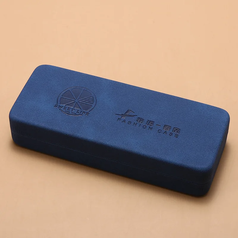 Fashionable square, simple printed sunglasses storage case, portable and pressure-resistant hard shell glasses case - view 6