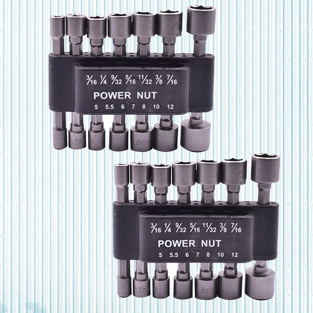 

Набор прочных немагнитных шестигранных и шлицевых бит-головок 14-в-1 для ремонта автомобилей, грузовиков и бытовой техники, с высоким крутящим моментом и долговечностью