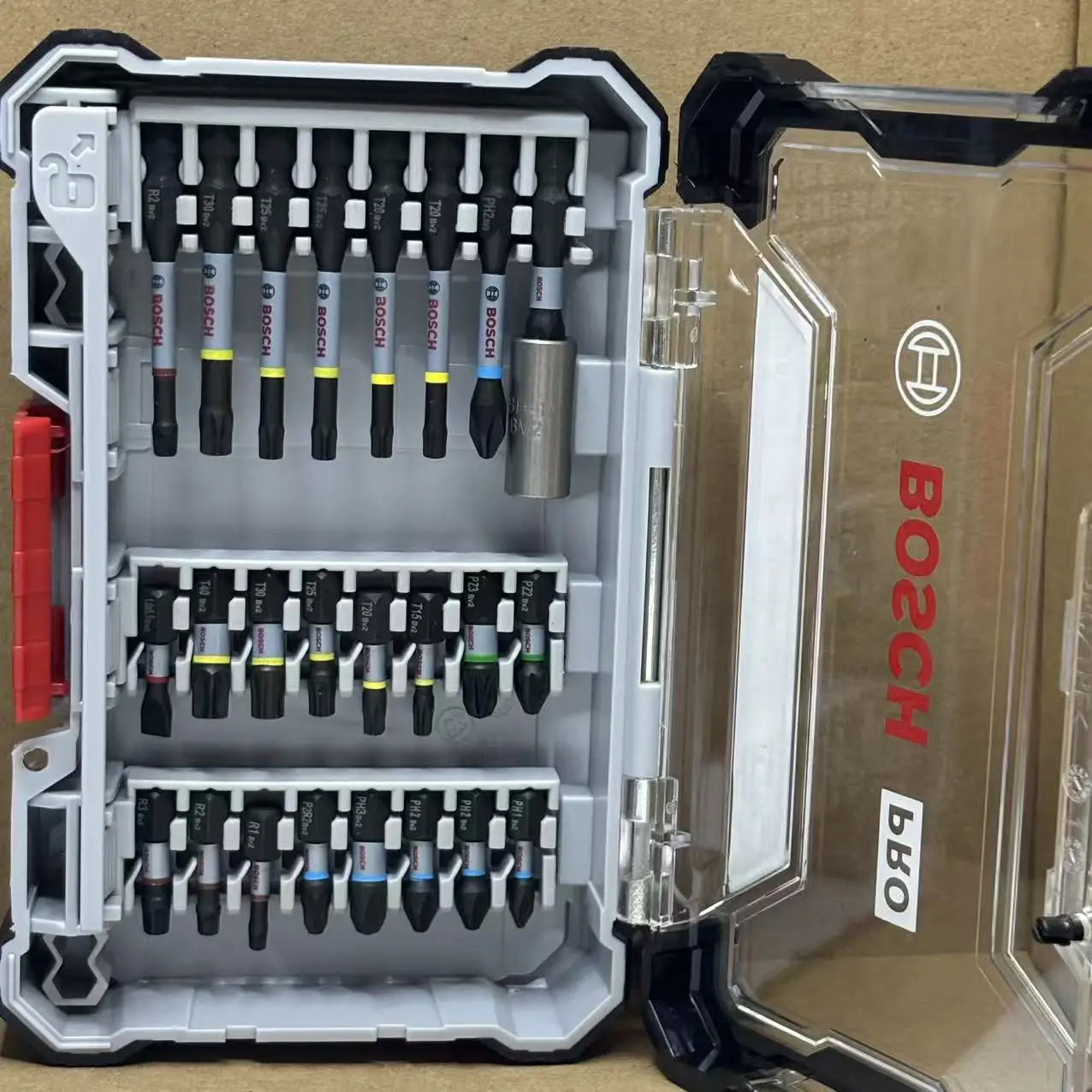 BOSCH 2608521U75 PRO Impact Screw Bit Set 24-piece Accessories Screwdriver Bits With Magnetic Suction Rod gallery 3