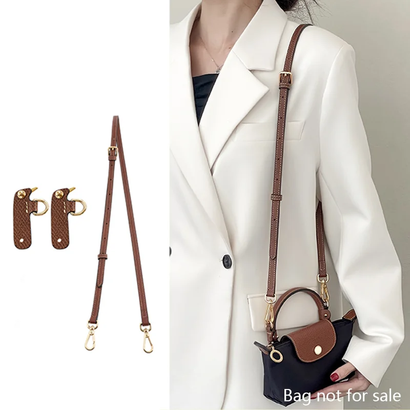 Bandoulière pour Longchamp Mini pochette sac à main sac en bandoulière sac à bandoulière ceinture sans poinçonnage Modification sac accessoires